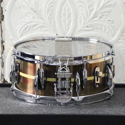 Sonor Benny Greb Signature New Brass Snare Drum 13x5.75 - Vintag image 2