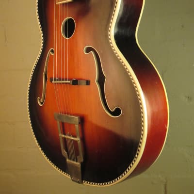 1950's Wolfgang Huttl "Pique Dame" Solid top. 16' Body, very nice. image 4