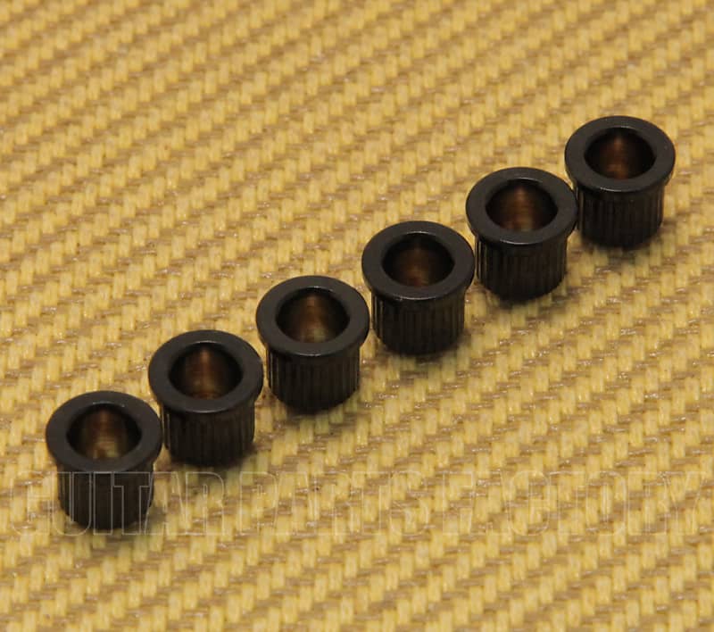 AP-0087-003 (6) Black Body Ferrules for Guitar | Reverb