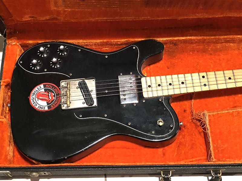 Fender lefty  Left hand Fender custom 1978  1978 Black image 1