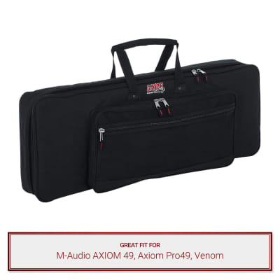 Gator Keyboard Case fits M-Audio AXIOM 49, Axiom Pro49, Venom