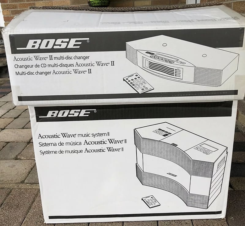 Bose Acoustic Wave Music System with Bose 5-CD Multi Disc Changer II -  Graphite Grey (Black) | Reverb