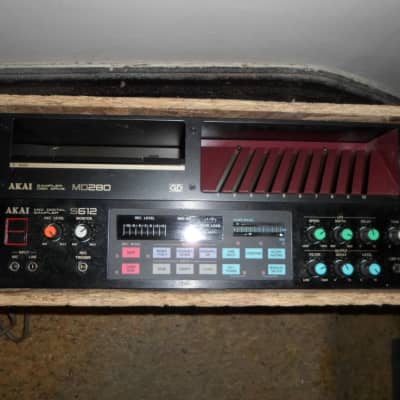 Akai S612 Midi Sampler & MD280 disk drive