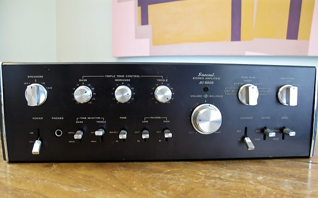 Sansui AU-6600 Integrated Amplifier c. 1975 | Reverb