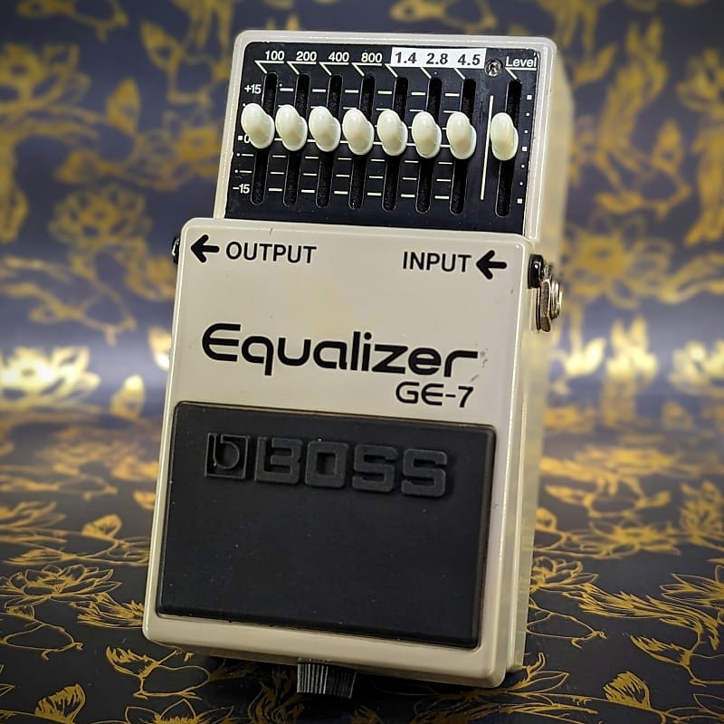 Boss GE-7 Equalizer - Low-Noise, 18v, Frequency Mod | Reverb