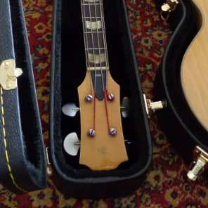 YAMAHA SA-75 Natural　1970s　vintage Yamaha SA-75 Semi-Acoustic Bass Natural 1973 – Topshelf
