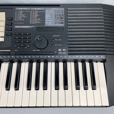 Yamaha PSR-530 Portatone Rare Arranger Keyboard + Cartridge & OEM Adaptor Very Clean Tested image 3