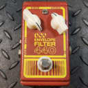 DOD 440 Envelope Filter 1970s - Red/Brown Analogman True Bypass and LED Mod Radiohead Vintage Funk Machine Auto Wah