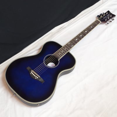 DAISY ROCK DR6221 Pixie blue acoustic electric GUITAR new w/ BAG -Composite Back Blueberry Burst image 2
