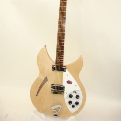 Rickenbacker 330/12 12-String Semi-Hollow Electric Guitar - MapleGlo image 2