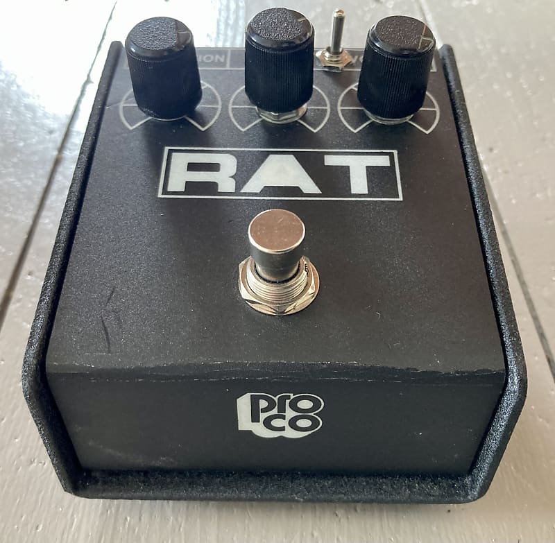 ProCo USA Rat 2 Distortion w/ Keeley 3-Way Mod + LM308 chip + Blue LED