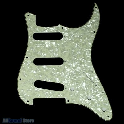 3-Ply MINT GREEN PEARLOID Pickguard for Fender® Stratocaster® Strat USA MIM Standard SSS 11-Hole image 1