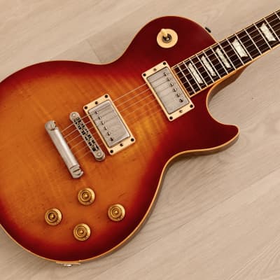 2002 Gibson Les Paul Standard Plus AAA Flame Top Cherry Sunburst w/ 57 Classic PAFs, Case for sale
