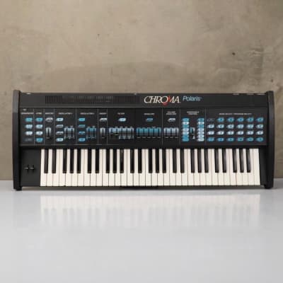 Rhodes Chroma Polaris 64-Key 6-Voice Analog Synthesizer Keyboard Serviced #56026