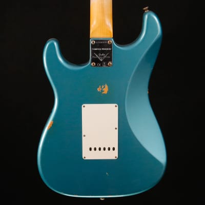 Fender Custom Shop LTD 1959 Stratocaster Relic, Ocean Turquoise 7lbs 5.7oz image 6