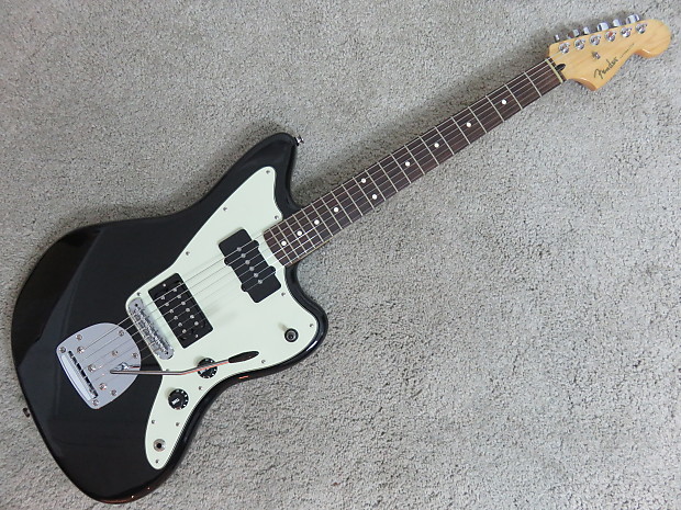 Black and white jazzmaster sale