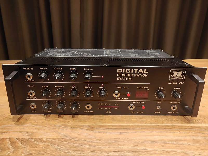 Dynacord DRS 78 from 1978 - Vintage 12 bit digital delay and echo image 1