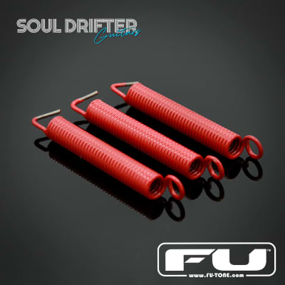 FU-Tone Heavy Duty Silent Springs (3) - Red for sale