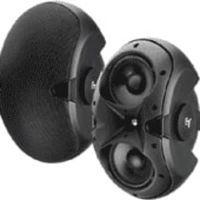 Electro-Voice 6.2T 2-Way Twin 6" Woofer and 1" Tweeter, Pair, Black image 1
