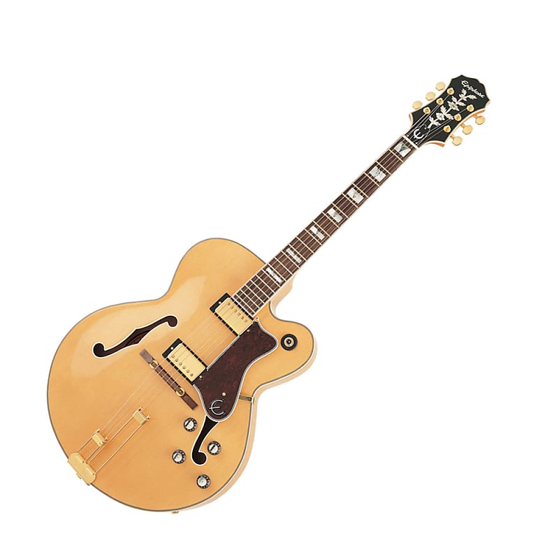 Epiphone Broadway Archtop Hollow Body Natural Finish Cutaway