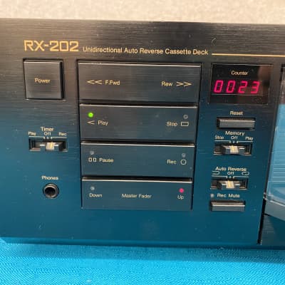 Vintage Nakamichi RX-202 Unidirectional Cassette Deck - Serviced & Working! image 7