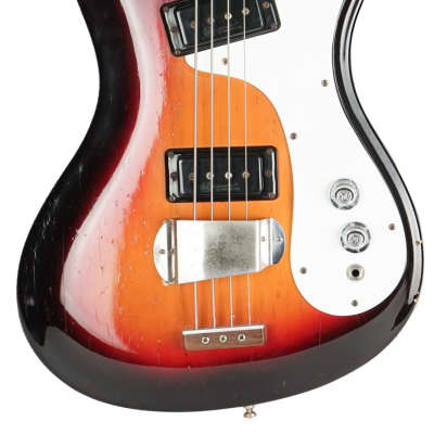 1971 Mosrite Bass B-1 Ventures Style Sunburst image 2