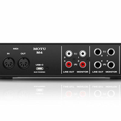 MOTU M4 USB-C Audio Interface UPC 839128006126 image 4