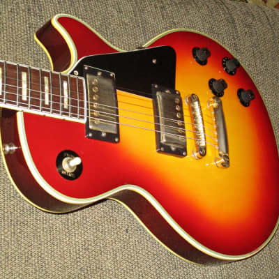 Hohner HG-430 LP Cst. type cherry sunburst ca. 1970s | Reverb