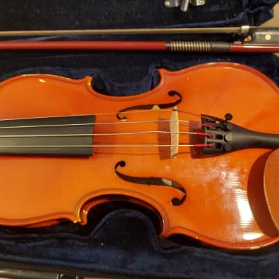Emmanuel Berberian Sized 3/4 violin, USA 2011, with case & bow image 7