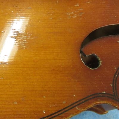 Japan Stradivarius size 4/4 full-size violin, Very Good Condition, case & bow image 16