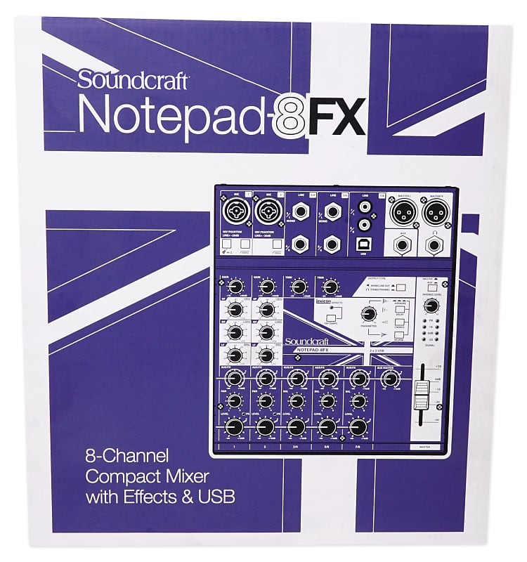 Soundcraft Notepad-8FX DJミキサー　現状渡し Soundcraft Notepad-8FX DJミキサー 現状渡し Notepad-8FX