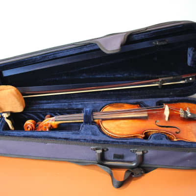Early 1900's Antonius Stradivarius Copy Made in Germany 4/4 Violin image 23