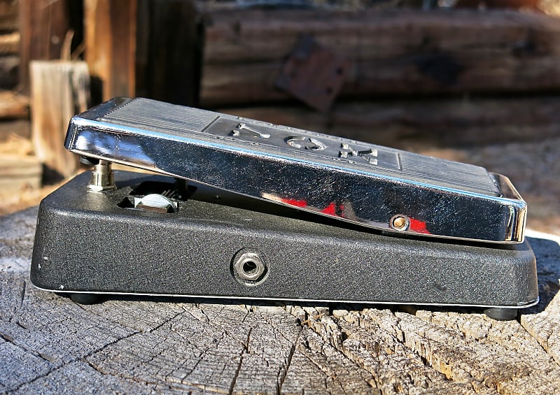 Vintage Vox Wah Pedal Made in the USA V847 Modified with True Bypass,  Volume Boost and Pot Upgrade!