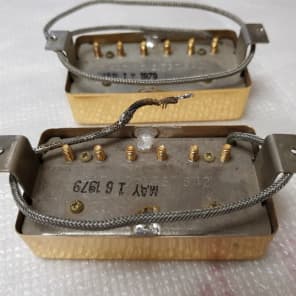 Immagine Gibson Tim Shaw pickups 1979 Gold - 1