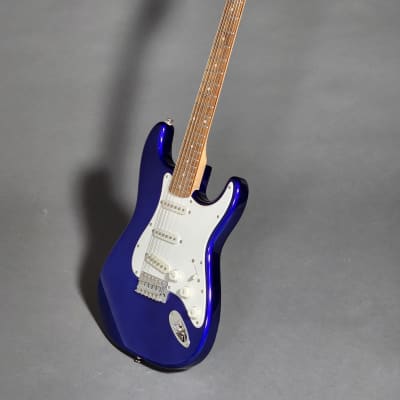 Squier Affinity Series Strat Rosewood Fretboard - 2004 - Metallic Blue image 1