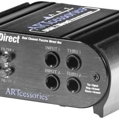 (USED)ART Dual X 2チャンネル デュアル ダイレクトBOX ART DUALXDirect 2-channel Active Instrument Direct Box/ used