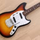 2008 Fender Mustang '69 Vintage Reissue Offset Guitar MG69 Sunburst, Japan MIJ