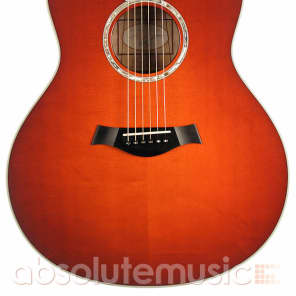 Taylor 618E Acoustic Guitar, Desert Sunburst, Big Leaf Maple Back And Sides image 1