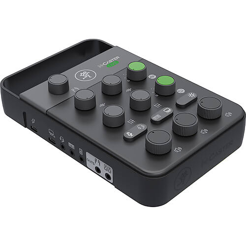 Mackie MCaster Live Portable Streaming Mixer (Black) image 1