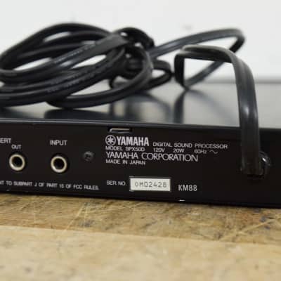 Yamaha SPX50D Digital Sound Processor (church owned) CG00GUW image 6