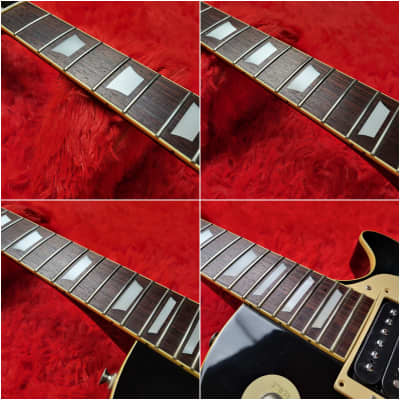 Aria Pro II LS-450 1977 - Black - Les Paul Standard - Leopard