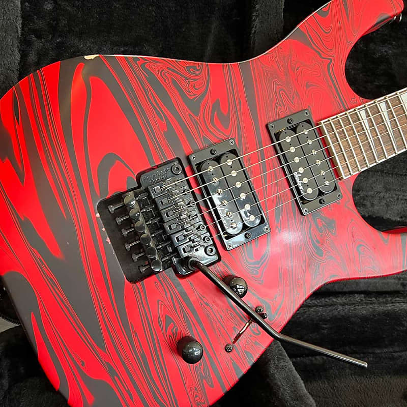 Jackson SLX DX X Series Soloist Limited Edition Electric Guitar - Red Swirl  w/ Case (Pre-Owned)