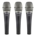 CAD D38X3 3 Pack of D38 Supercardioid Dynamic Instrument Microphone