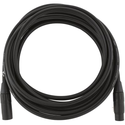 Fender 15 ft Professional Series Microphone Cable image 2