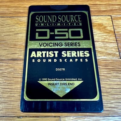 Sound Source Unlimited D507R Roland D-50 Artist Series Soundscapes image 2