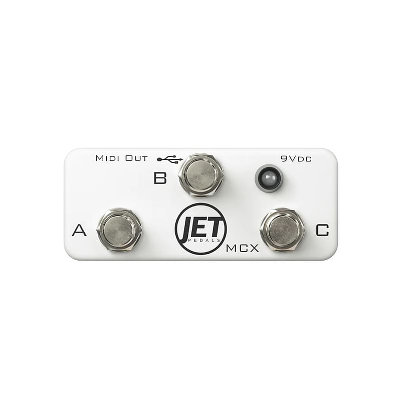 JET Pedals MCX MIDI controller Reverb