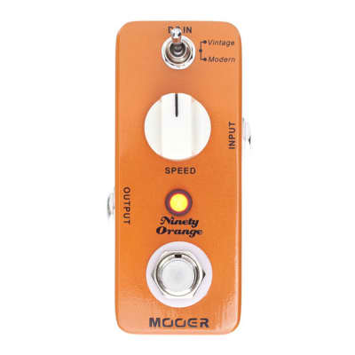Mooer Ninety Orange Analog Phaser Guitar Effects Pedal for sale