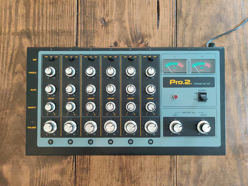 Pro.2 Mixer Vintage Boss KM-6A Near Mint | Reverb