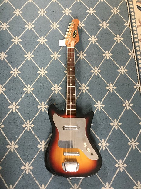 Winston (Teisco Made) Electric Guitar 1960's Sunburst | Reverb