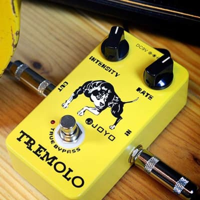 JOYO JF-09 Tremolo Guitar Pedals Guitar Effect Pedal Single Effect with True Bypass image 3